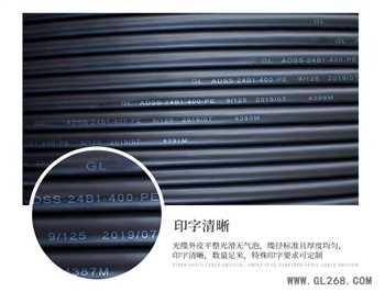 ADSS光纜，24芯ADSS電力光纜工廠報價